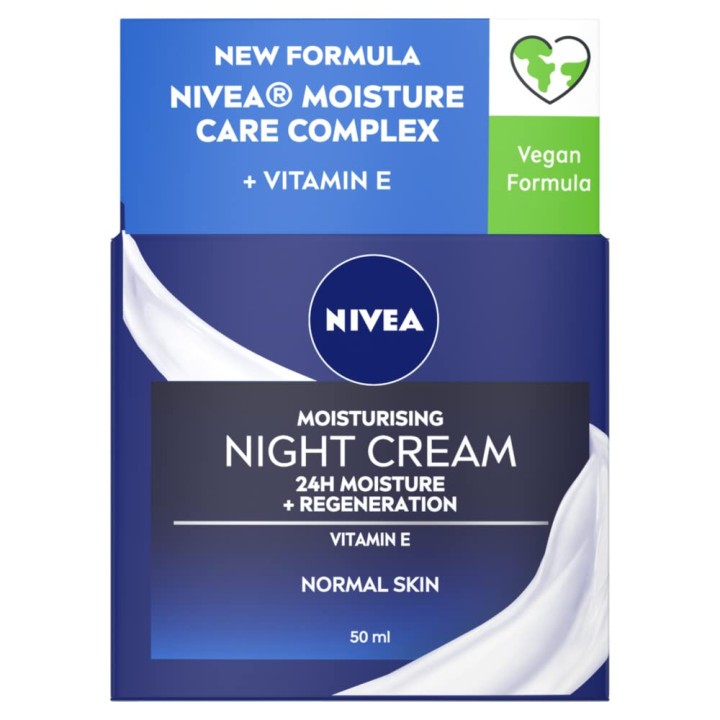 NIVEA Moisturising Night Cream – 50 ml