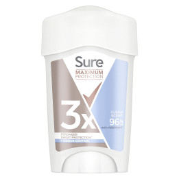Sure Women Maximum Protection Clean Scent Antiperspirant Deodorant Cre