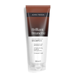 John Frieda Brilliant Brunette Colour Vibrancy Shampoo 250ml. Brown Ha