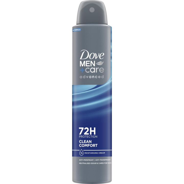 Dove Men+Care Advanced Clean Comfort Anti-Perspirant Aerosol 200 ml Cl