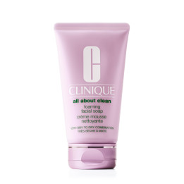 Clinique All About Clean Foaming Face Soap With Hyaluronic Acid + Glyc