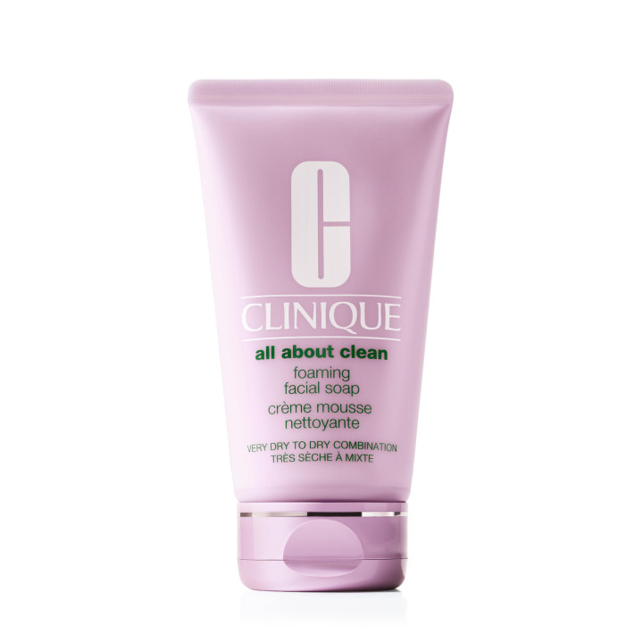 Clinique All About Clean Foaming Face Soap With Hyaluronic Acid + Glyc