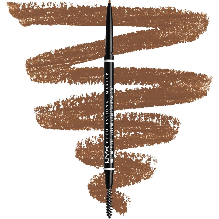 NYX Professional Makeup Brow Pencil Micro Brow Dual Ended Spoolie – Li