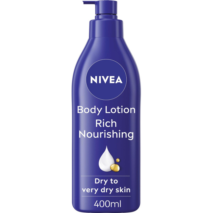 NIVEA Rich Nourishing Body Lotion – 400 ml Body Lotion Only