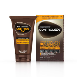Just For Men Control GX 2-in-1 Grey Reducing Shampoo and Conditioner