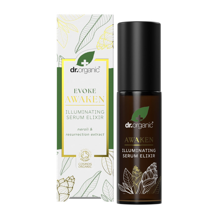 Dr Organic Evoke Awaken Illuminating Hydrate Skin Serum Elixir