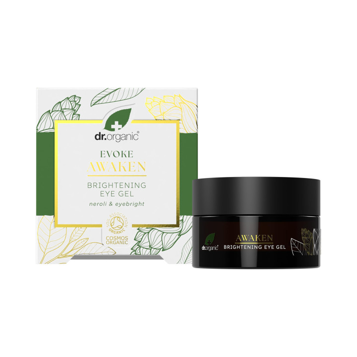 Dr Organic Evoke Awaken Brightening Eye Gel De-Puff & Minimise Dark Ci