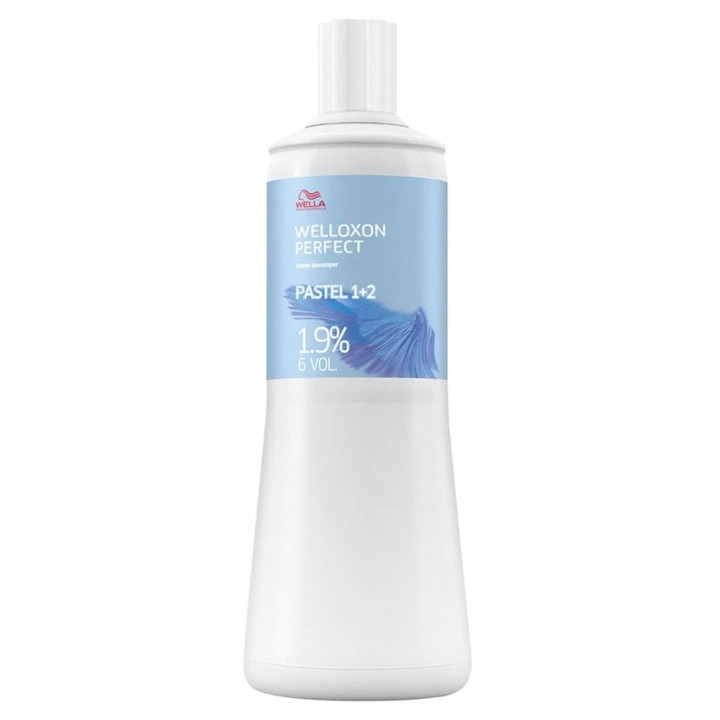 Wella Welloxon Perfect Pastel 1+2 1.9% 6 Vol Cream Peroxide 1000ml – W