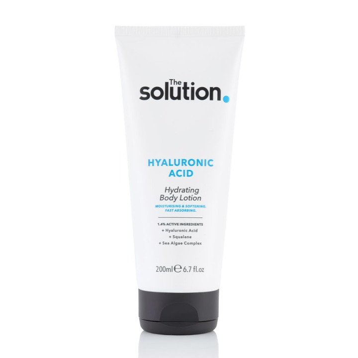 The Solution Hyaluronic Acid Hydrating Body Lotion (200ml). Hyaluronic