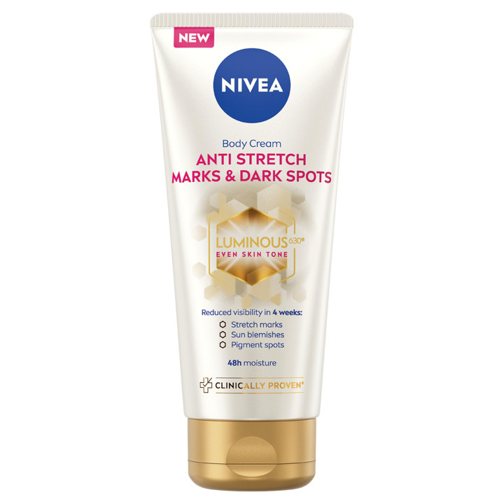 NIVEA Luminous 630 Anti-Stretch Marks and Dark Spots Body Cream – 200 
