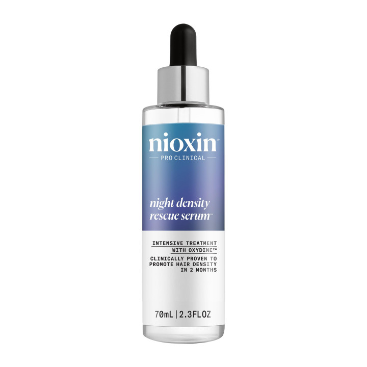 Nioxin Night Density Rescue Serum - Overnight Hair Thickening Serum fo