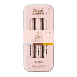 Barry M Dazzle & Define Metallic Crayons – Metallic Neutrals – Shade M