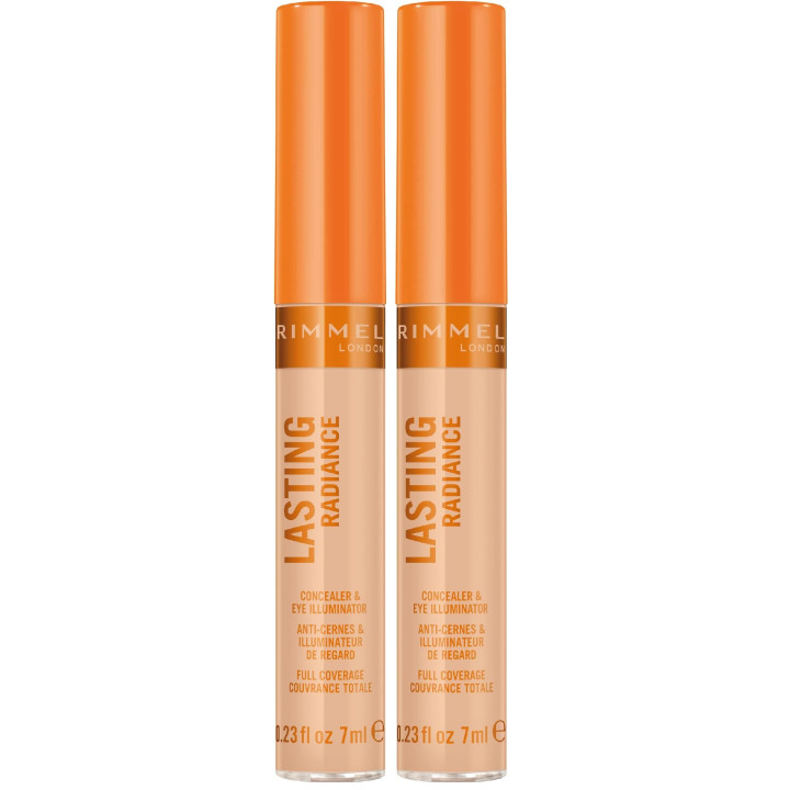 Rimmel Lasting Radiance Full Coverage SPF 25 Concealer and Eye Illumin