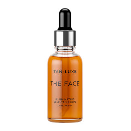 TAN-LUXE THE FACE Self-Tan Drops – Add Tanning Drops to Skin Care for 