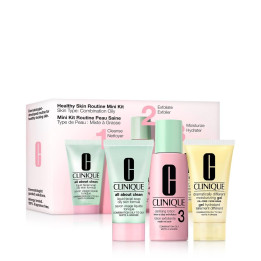 Clinique Healthy Skin Routine: Mini 3-Step Kit For Combination Oily Sk