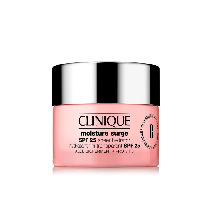 Clinique Moisture Surge SPF 25 Sheer Hydrator Face Moisturiser,with Hy