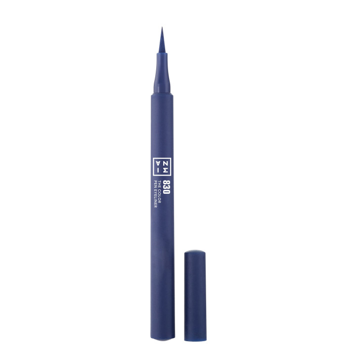 3INA - The Color Pen Eyeliner 830 - Midnight blue Liquid Eyeliner 830 