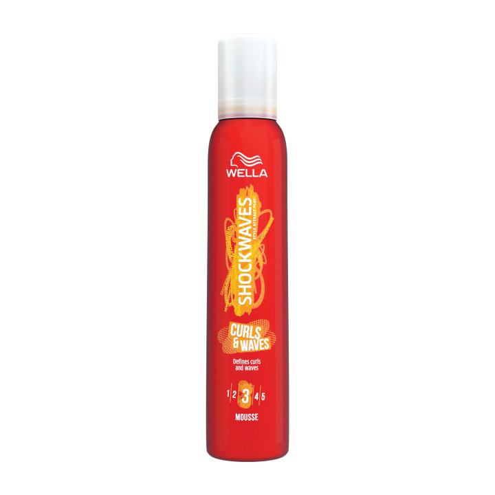 Wella Shockwaves Curls and Waves Mousse