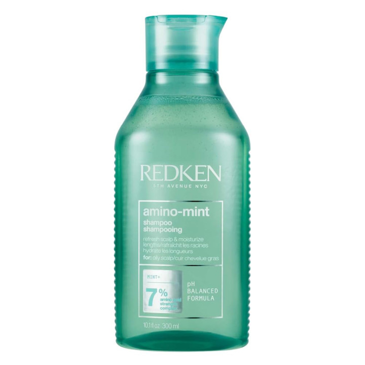 Redken Amino Mint Scalp Relief Shampoo For Oily Scalps – All Hair Colo
