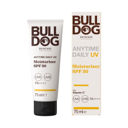 BULLDOG SKINCARE Anytime Daily UV Face Moisturiser for Men SPF 30