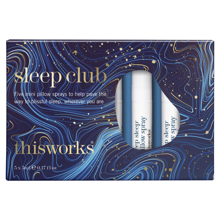 This Works Sleep Club Gift Set - Deep Sleep Pillow Spray Infused with 