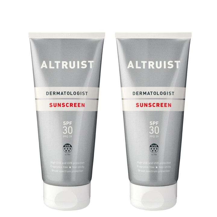 ALTRUIST. Dermatologist Sunscreen SPF 30 Superior 5-star UVA protectio