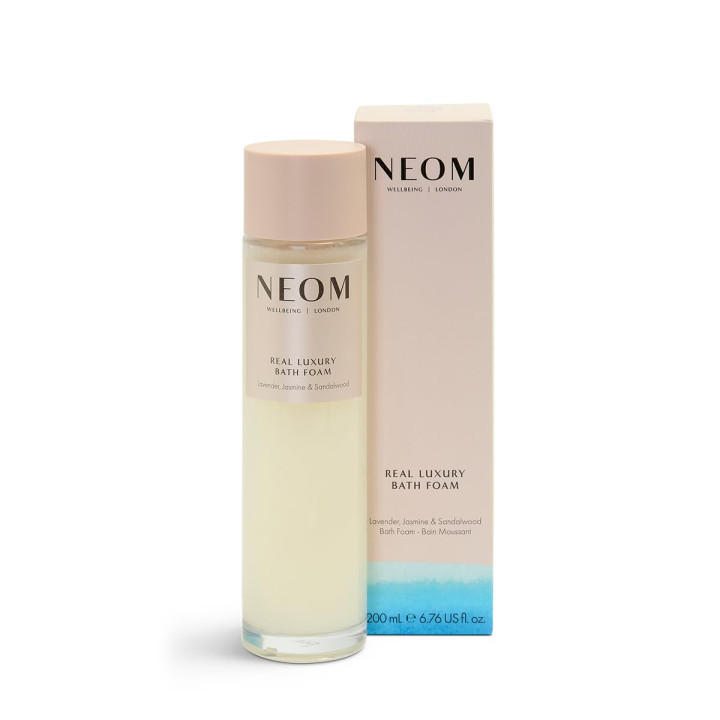 NEOM - Real Luxury Bath Foam (200ml) 100% Natural Fragrance – White