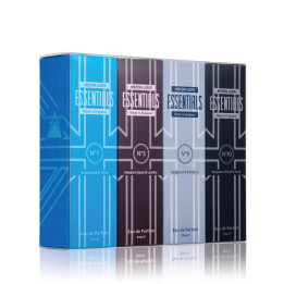 MILTON-LLOYD ESSENTIALS No.1/3/9/10 - EDP for Men - Fruity & Woody 4 x