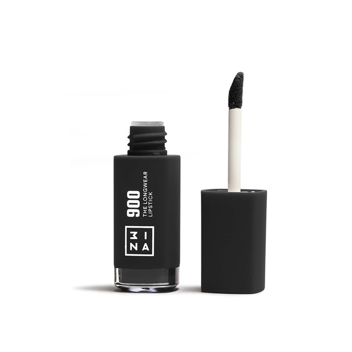 3INA - The Longwear Lipstick 900 - Pure black Matte Black 6.5 ml ( )