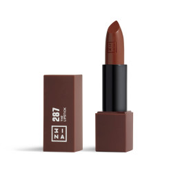 3INA - The Lipstick 287 - Chocolate brown - Matte Creamy Lip Colour