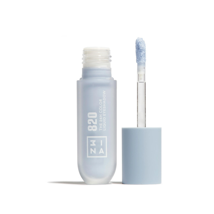 3INA - The 24H Color Liquid Eyeshadow 820 - Ice blue - Eyeshadow