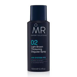 MR Hair Disguise Spray Light Brown 100ml for Thinning Hairline